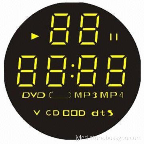 LED display screen for oven